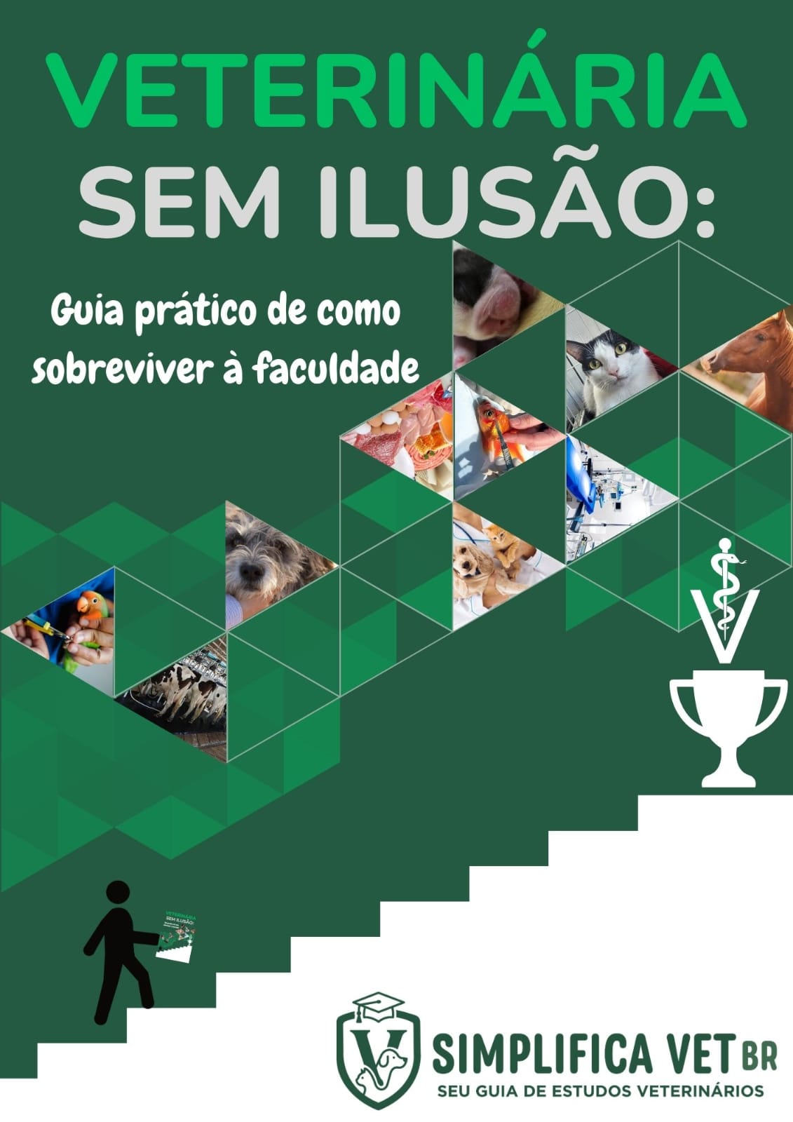 Mockup do Manual de Sobrevivência Vet